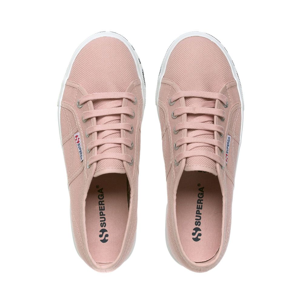 Superga 2790 Cotw Outsole Lettering Orange Platform Sneakers - Women's Sneakers USA | US9684715